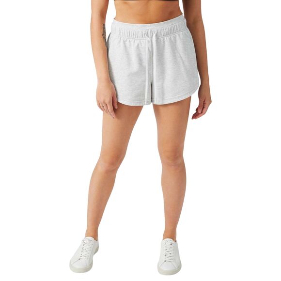 Lululemon Inner Glow High-Rise Short 3" *Heathered Core Ultra Light Grey - Picture 3 of 7